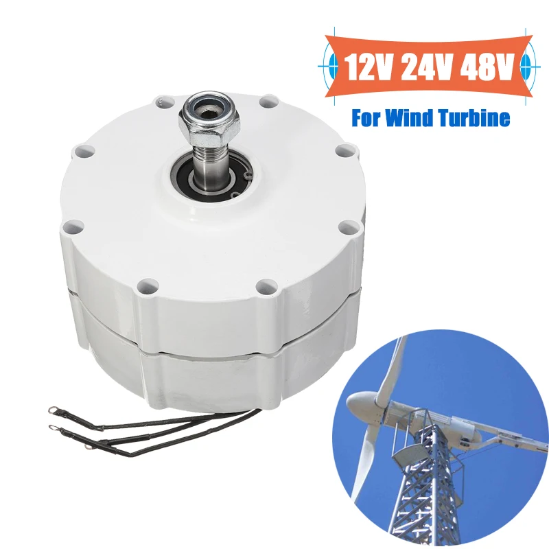 800W 12V 24V 48V постоянный магнит генератор Двигатель Генератор ветра мотор для ветровых турбин контроллер лопастей 3 фазный ток pmsg