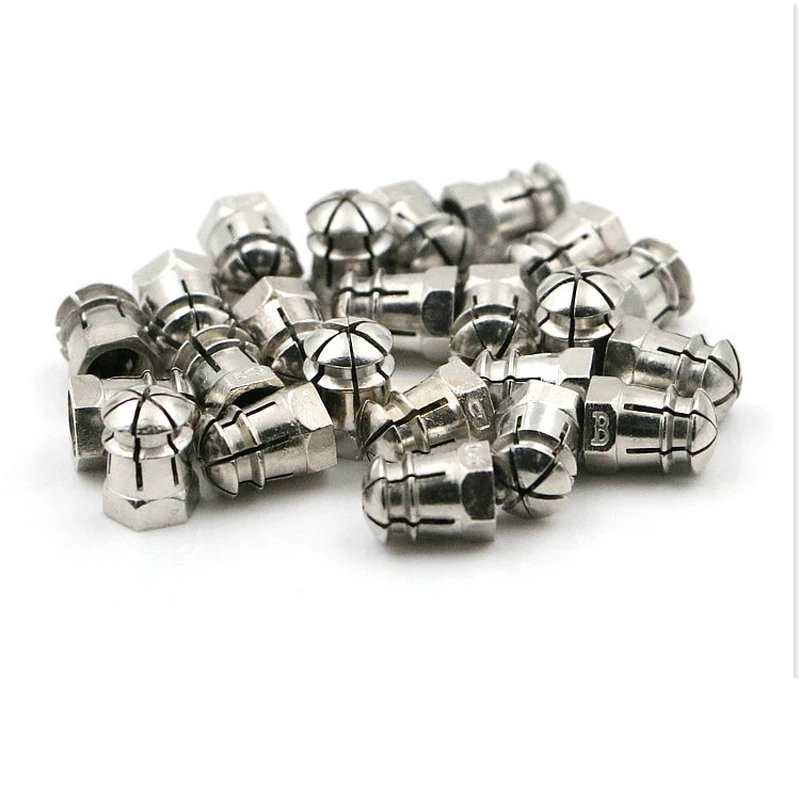 Гайки для мебели M6 гайки с тройным разъемом расширительной головкой из цинкового