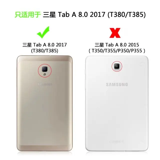 Ultra Slim Смарт откидной флип чехол для t380 защитный магнит Smart Cover для Samsung Galaxy Tab 8.0 t380 T385+ ручка