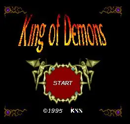 King of демоны 16 бит большой серый карточная игра для США NTSC игры|games card games|16 bitking demons |