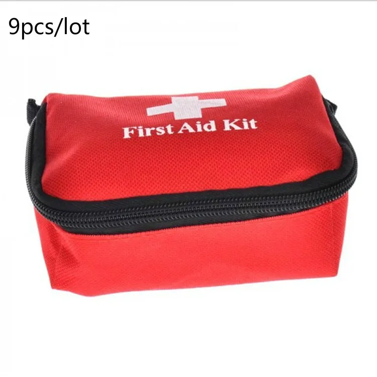 9 шт./лот лидер продаж сумка для аварийного выживания мини аптечка всей семьи