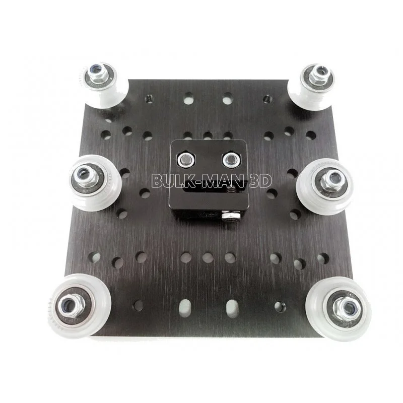 100 шт./лот оптовая продажа высокая точность Xtreme Solid V Wheel Clear Polycarbonate для Slot Rail|Детали