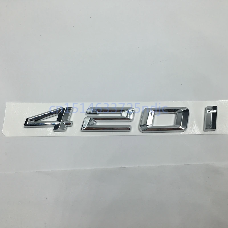 Для BMW 4 серии 420i 428i 430i 435i 440i эмблема значок наклейка на заднюю крышку багажника