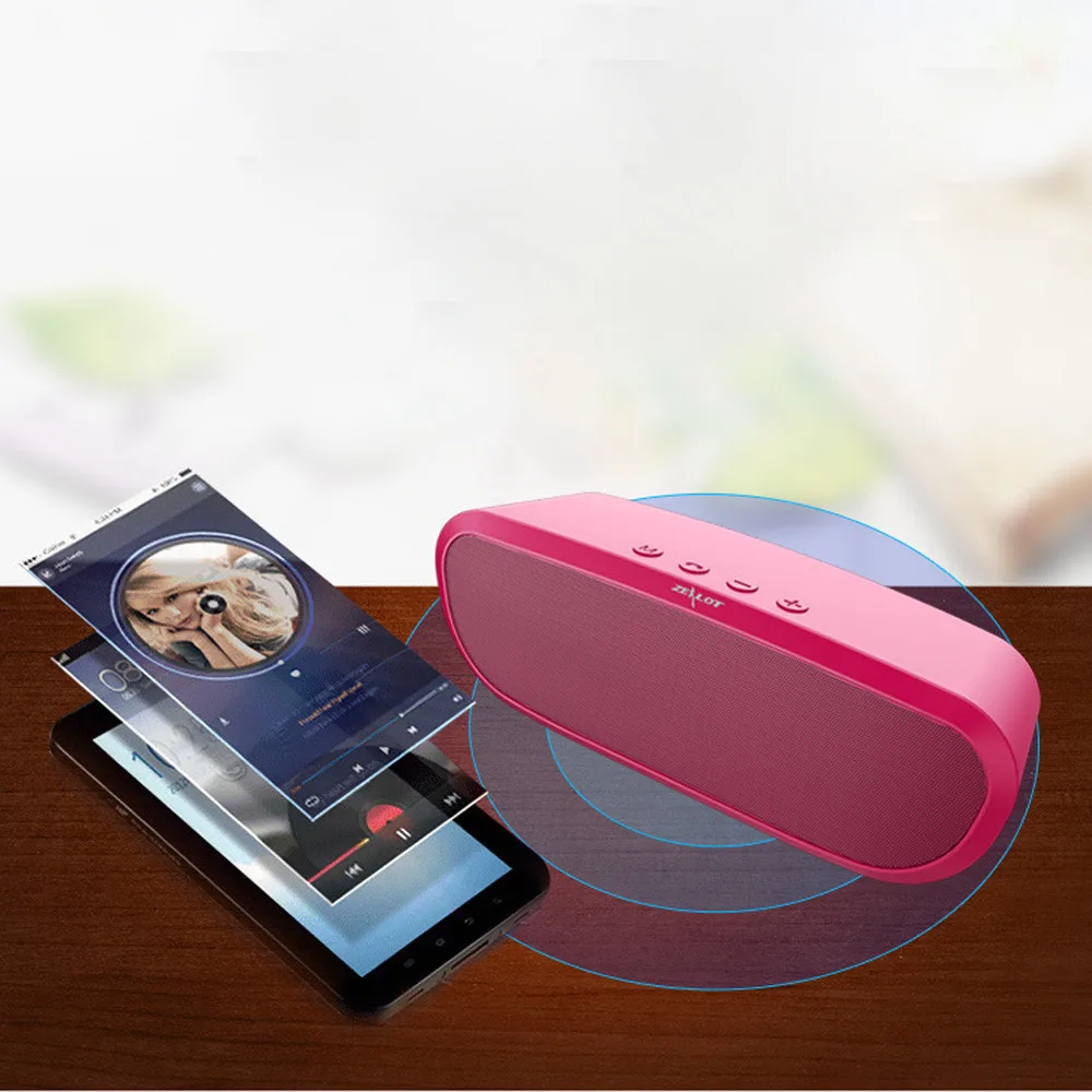 HIFI 3D стерео динамик Bluetooth беспроводной портативный динамик сабвуфер динамик с TF FM радио сабвуфер