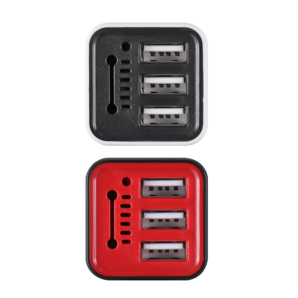Автомобильный очиститель воздуха Свежий 3 USB зарядное устройство 2 в 1 быстрое