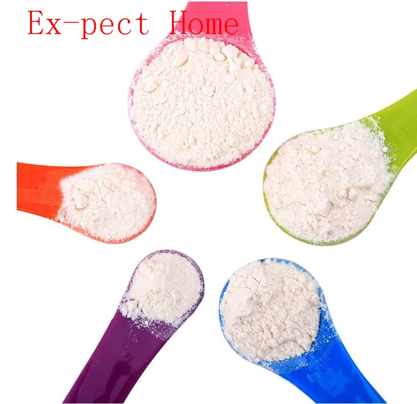 Мерные ложки 200 компл./лот 5 шт./компл. красочные пластиковые (1/2 5/5/7 5/15 мл) мерная