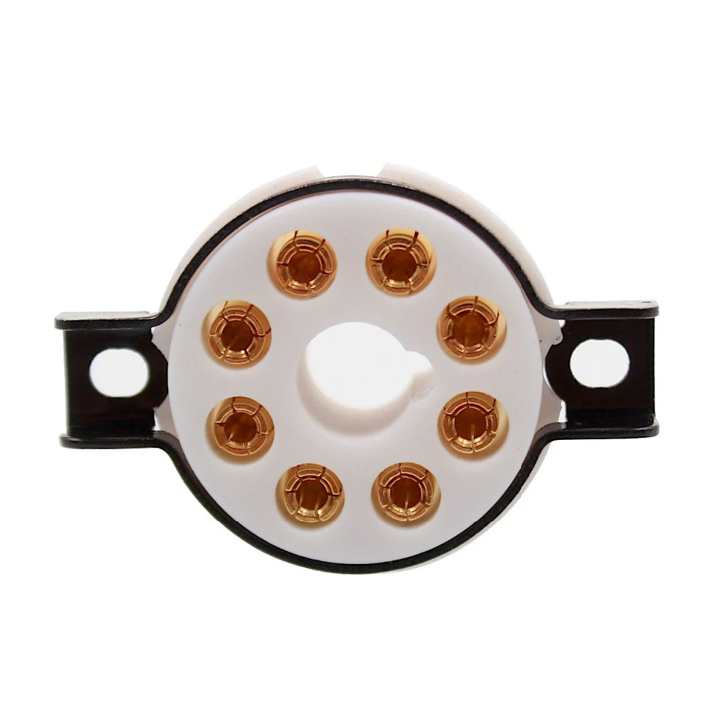 1 шт. 8PIN K8A OCTAL трубчатая розетка высокого уровня PTFE клапанная база для KT88 EL34 5881 6CA7