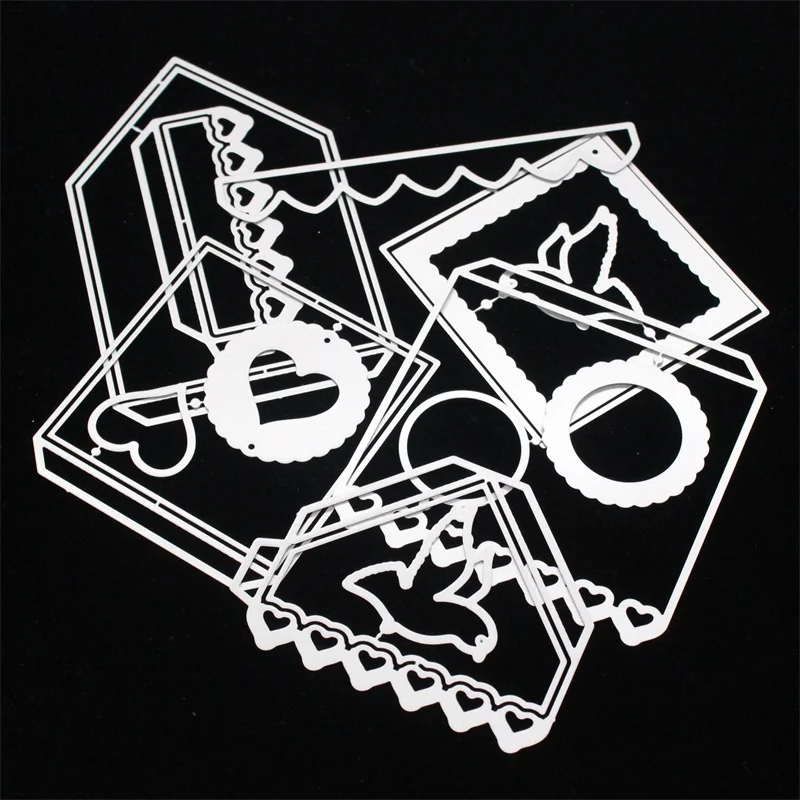 Birdhouse Explosion Box Metal Cutting Dies Stencils for DIY Scrapbooking Decorative Embossing Paper Card Making Craft | Дом и сад