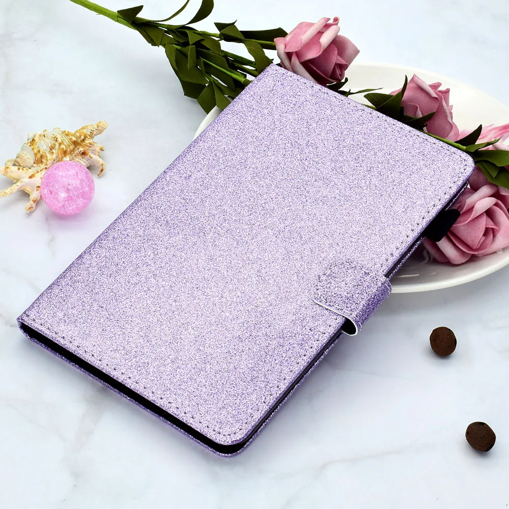 Блестящий кожаный чехол для samsung Galaxy Tab A 7,0 8,0 10,1 10,5 A6 чехол для samsung Tab E 9,6 S4 10,5 умный флип-чехол