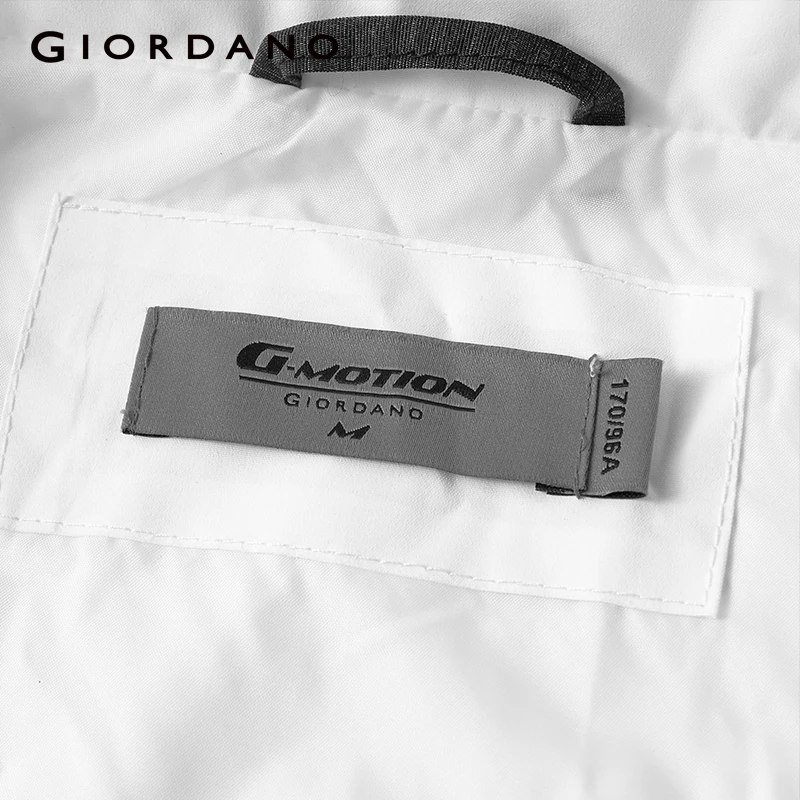 Giordano мужская ветровка с капюшоном и застежкой на молнии уникальный окрас |