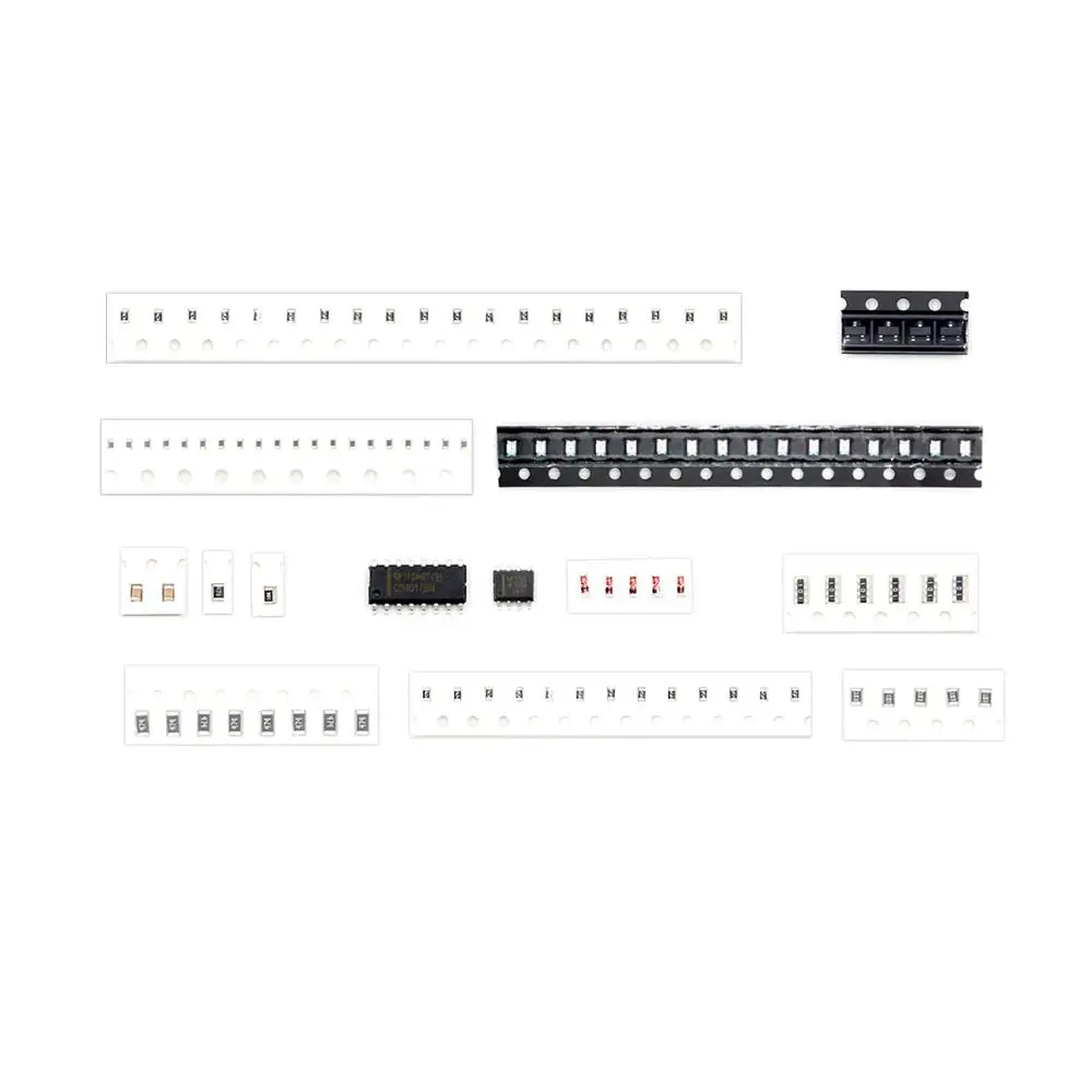 SMD компонент паяльная тренировочная доска CD4017 + NE55 комплект для водяного