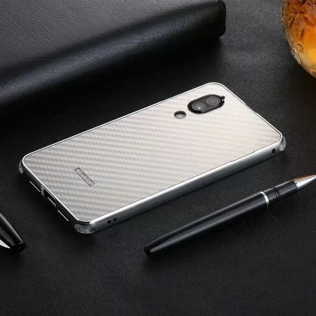 Чехол для SHARP AQUOS S2 металлический алюминиевый бампер+ матовый Гибридный чехол из углеродного волокна 2 в 1 противоударный чехол для задней панели