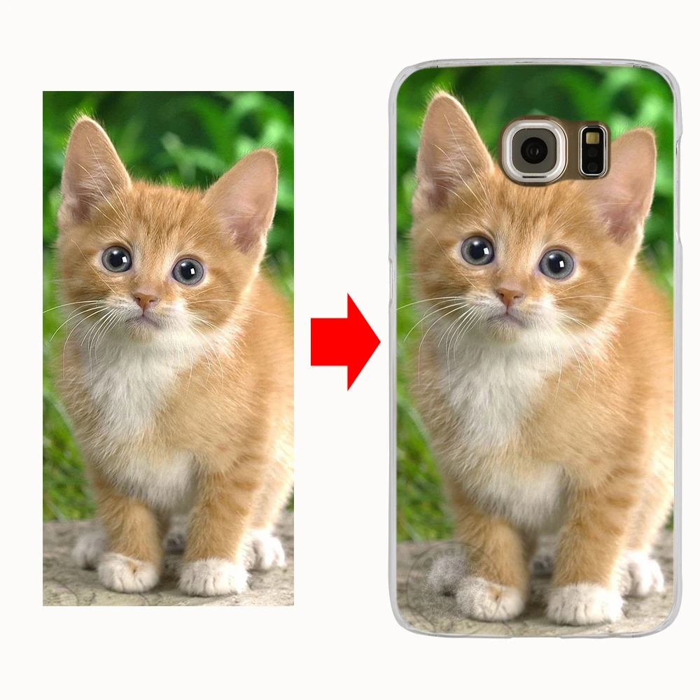 Пользовательские DIY Фото чехол для iphone X 10 4 4s 5 5s SE 5c 6 s 7 8 plus samsung galaxy S5 S6 S7 S8 S9 EDGE PLUS note
