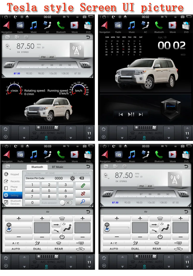 Sumdymax Tesla стиль android 7,12 автомобильный аудио плеер для Subaru Forester XV 2012- с четырехъядерным процессором 2G ram 32G rom gps-навигация