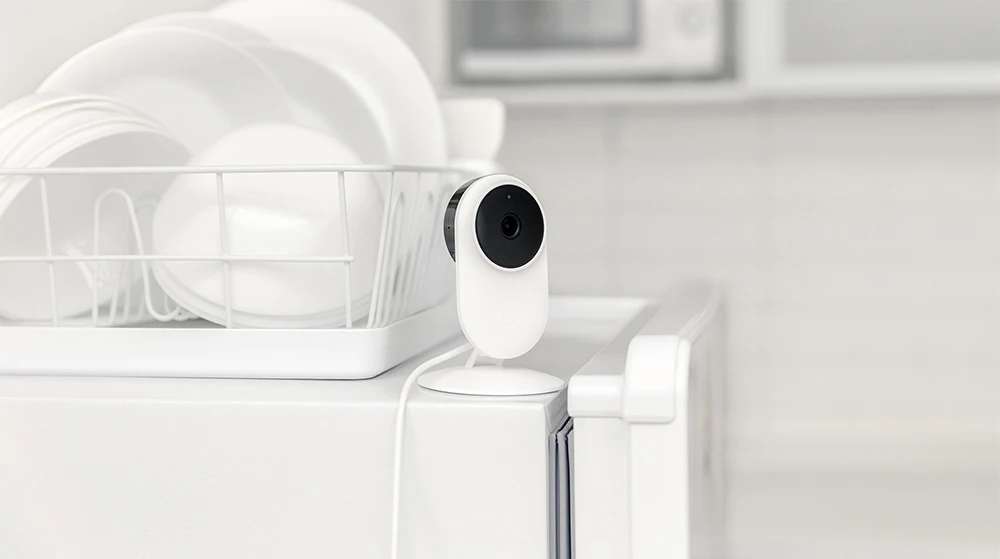 Xiaomi Mijia 1080P умная IP камера WiFi 130 градусов FOV AI Обнаружение 10 м инфракрасное ночное видение Xiaomi домашний комплект монитор безопасности