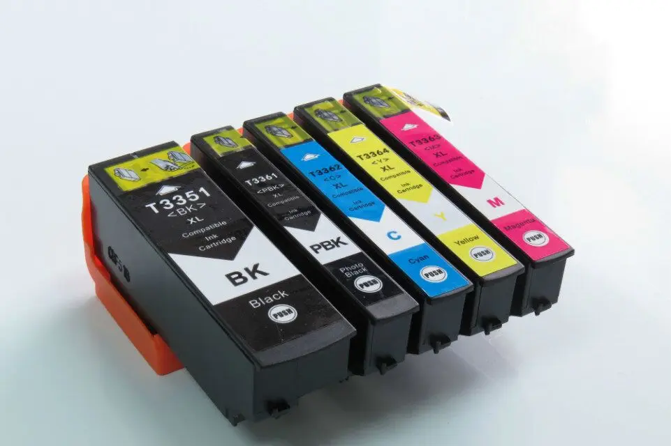 5PK 33XL чернильный картридж совместимый для Epson XP 900 530 630 830 635 540 640 645 T3351 Европы|ink