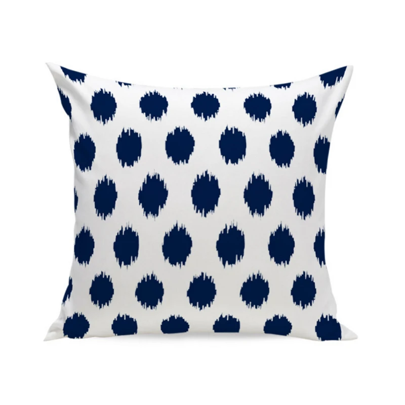 Наволочка Геометрическая фланелевая наволочка простая домашняя декоративная