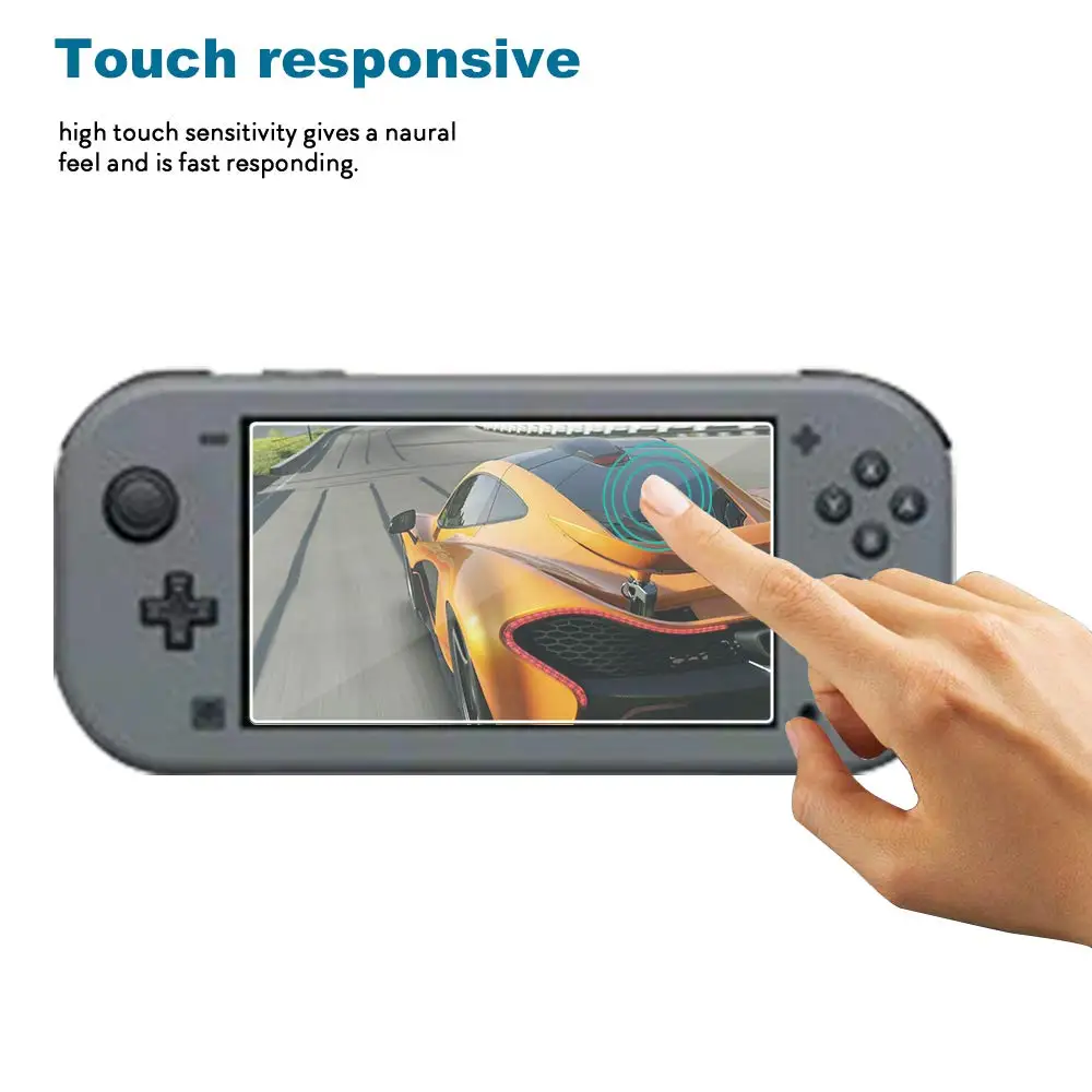 Закаленное стекло Nintendo Switch Lite для защиты экрана твердость 9H устойчивая к