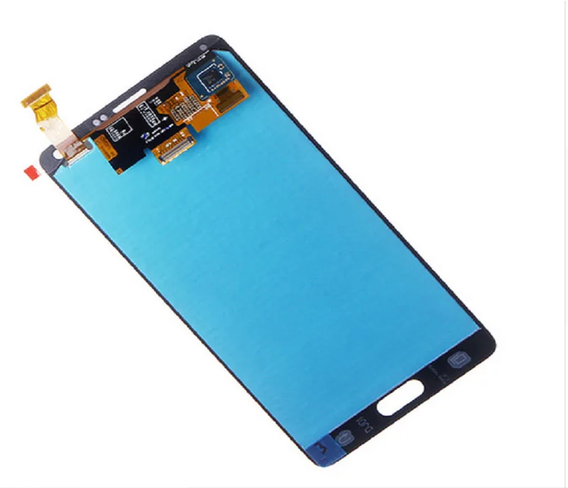 ЖК-дисплей 5," Super AMOELD Burn Shadow lcd s для samsung Galaxy Note 4 N910T N910A, кодирующий преобразователь сенсорного экрана в сборе