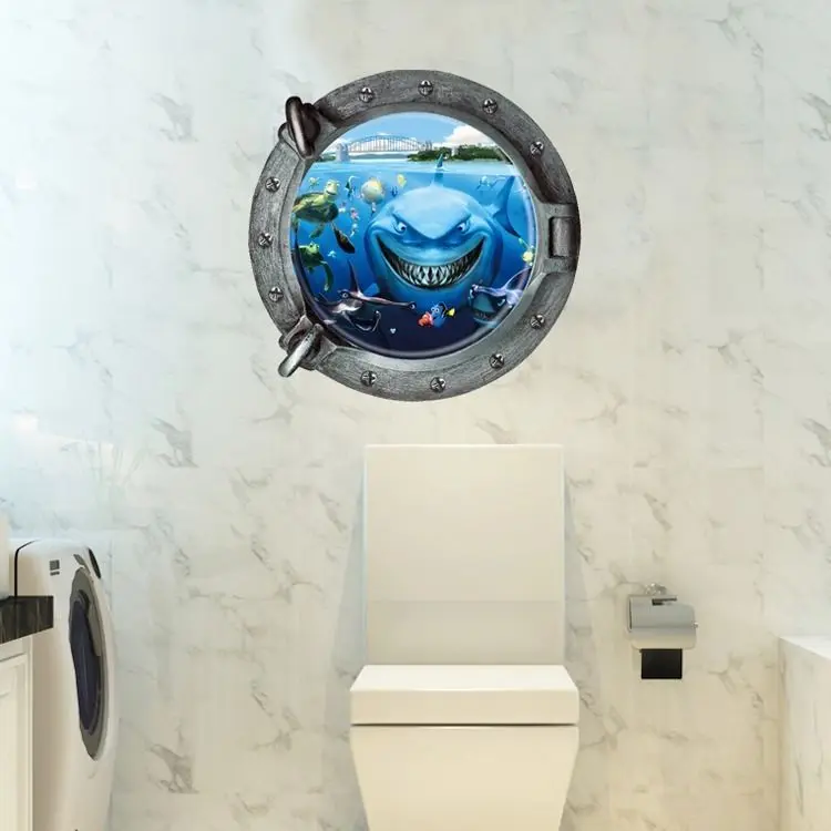 Подводная лодка В поисках Немо настенная подводная для детей|wall sticker|finding nemostickers