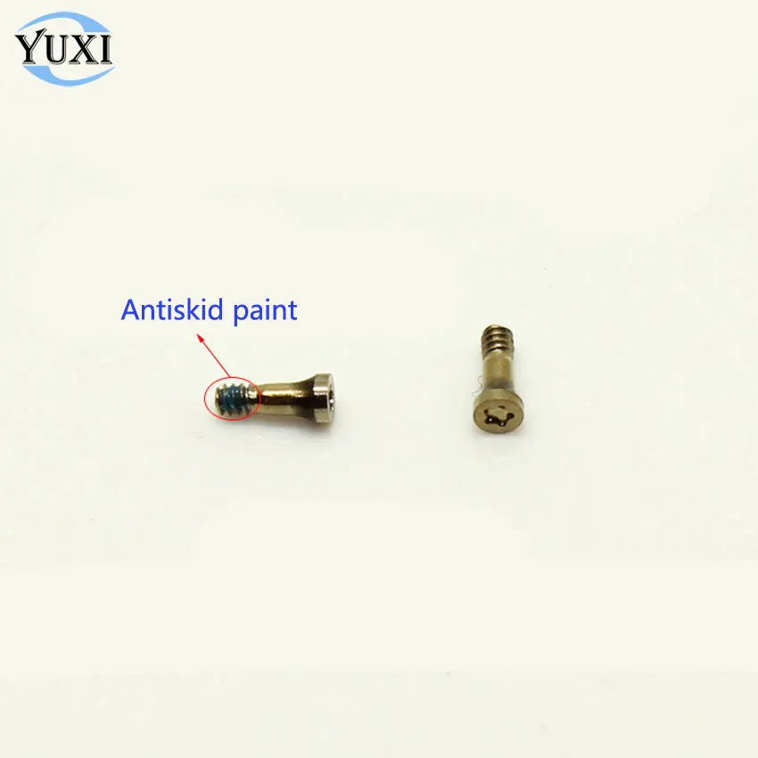 YuXi 2 шт./лот винт задней крышки для iPhone 5 5S 6 6S 6/6S Plus 7 нижний док-разъем звезд Pentalobe