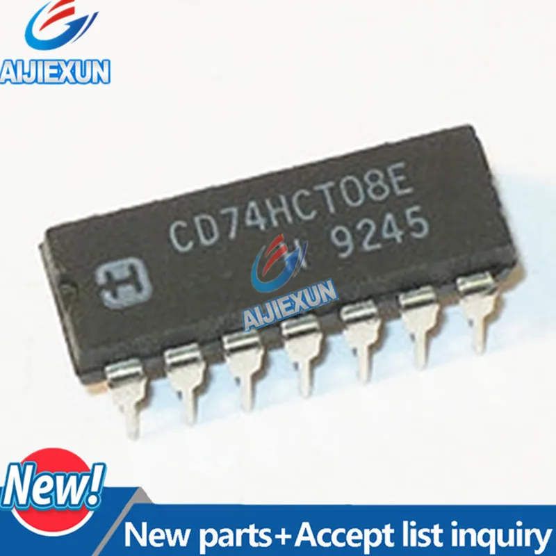 20 шт. CD74HCT08E DIP14 высокоскоростной CMOS Logic Quad 2 вход NAND Gate 100% новый и оригинальный в