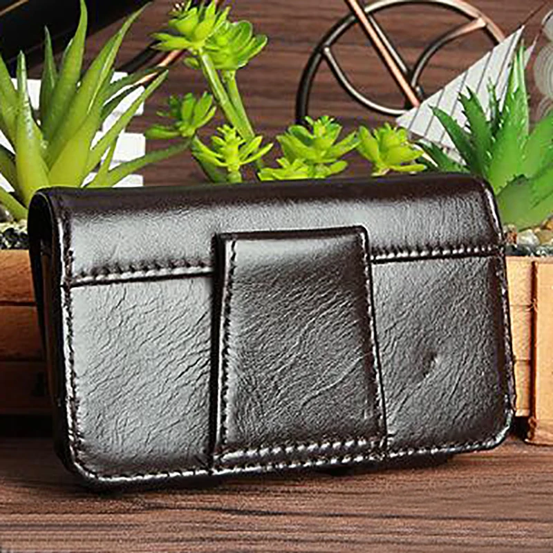 Высокое качество из натуральной кожи Хип бум талии сумка кошелек сигареты