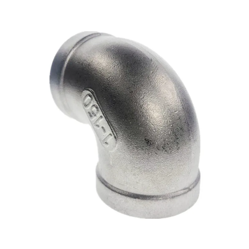DN8-DN5" локоть 90 градусов под углом F/F нержавеющая сталь SS304 Женский* FemaleThreaded фитинги для труб