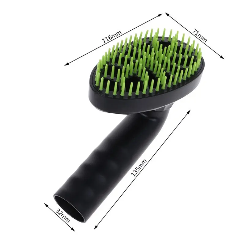 

Vacuum Cleaner Brush Head Dog Grooming Tool Pet Loose Hair Hoover Brush 32mm