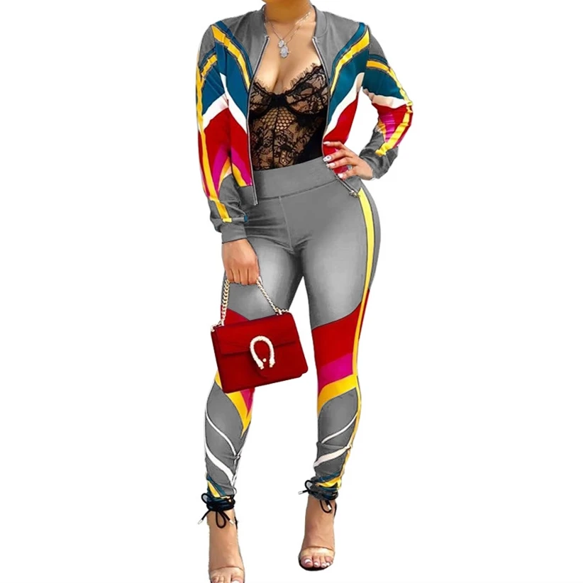 Женский спортивный костюм повседневный комплект из двух предметов| |