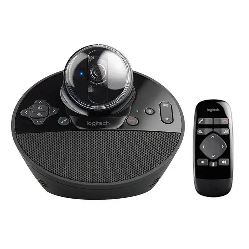 Веб-камера logitech BCC950, веб-камера для видеоконференции, Full HD 1080p с громкой связью, usb-кабелем и пультом дистанционного управления