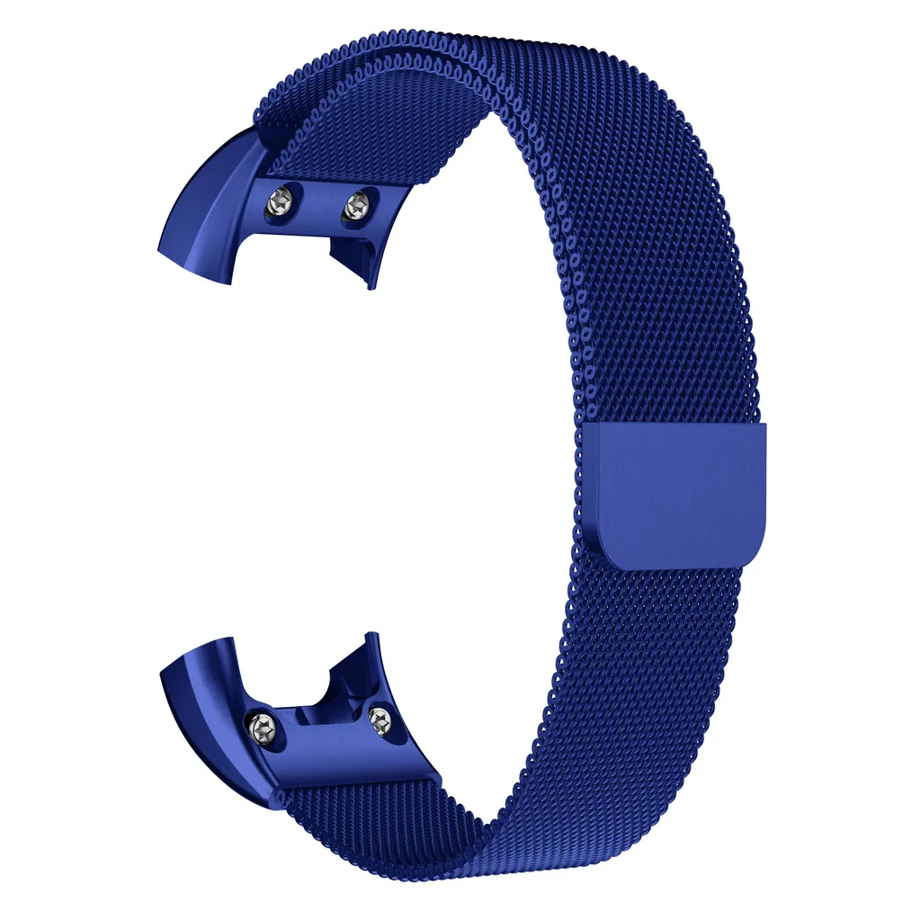 Миланский Браслет-петля, браслет из нержавеющей стали для Garmin VIVOsmart HR, Смарт-часы, браслет-ремешок для VIVOsmart HR, 16 мм* 230 мм