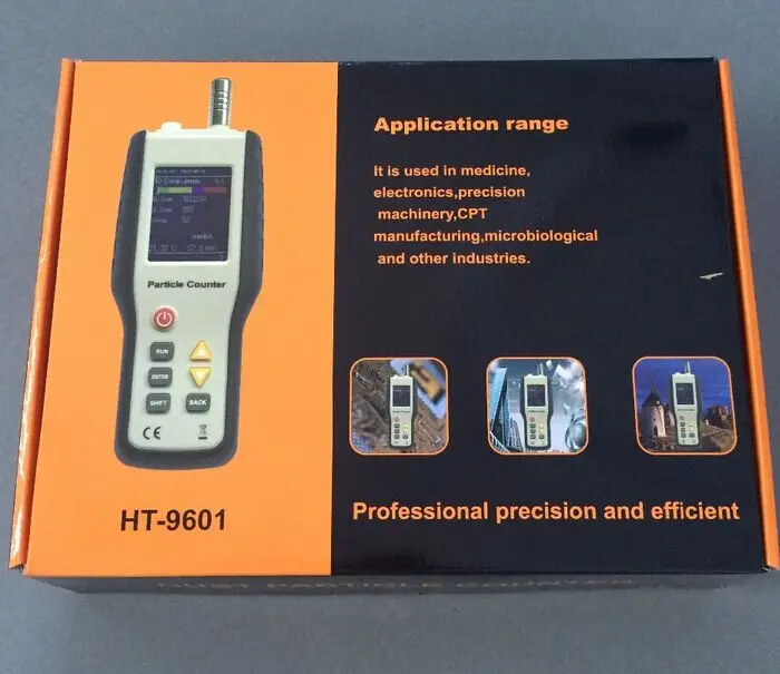 HT 9600 Высокая чувствительность PM2.5 детектор частиц монитор профессиональный пыли