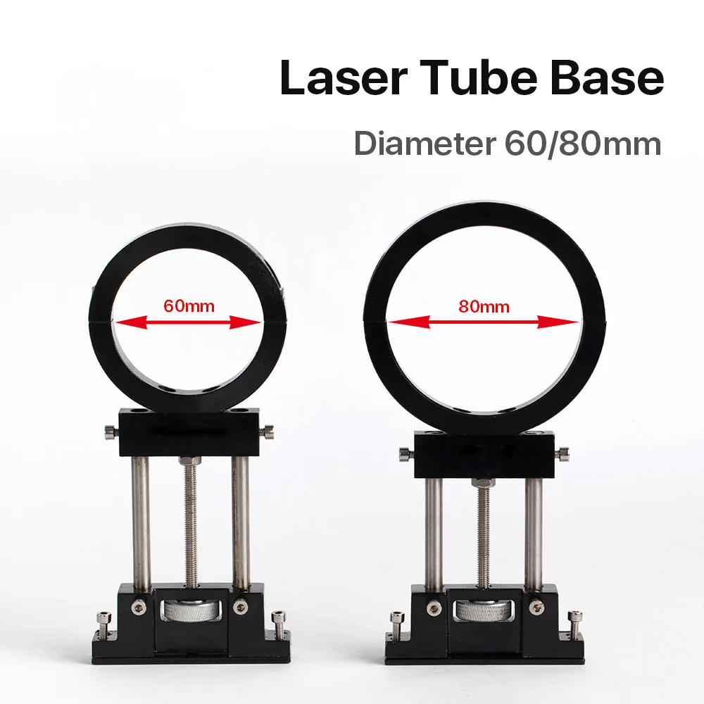 

FS Metal Co2 Laser Tube Holder Support Mount Diameter 60/80mm for Laser Engraving Cutting Machine