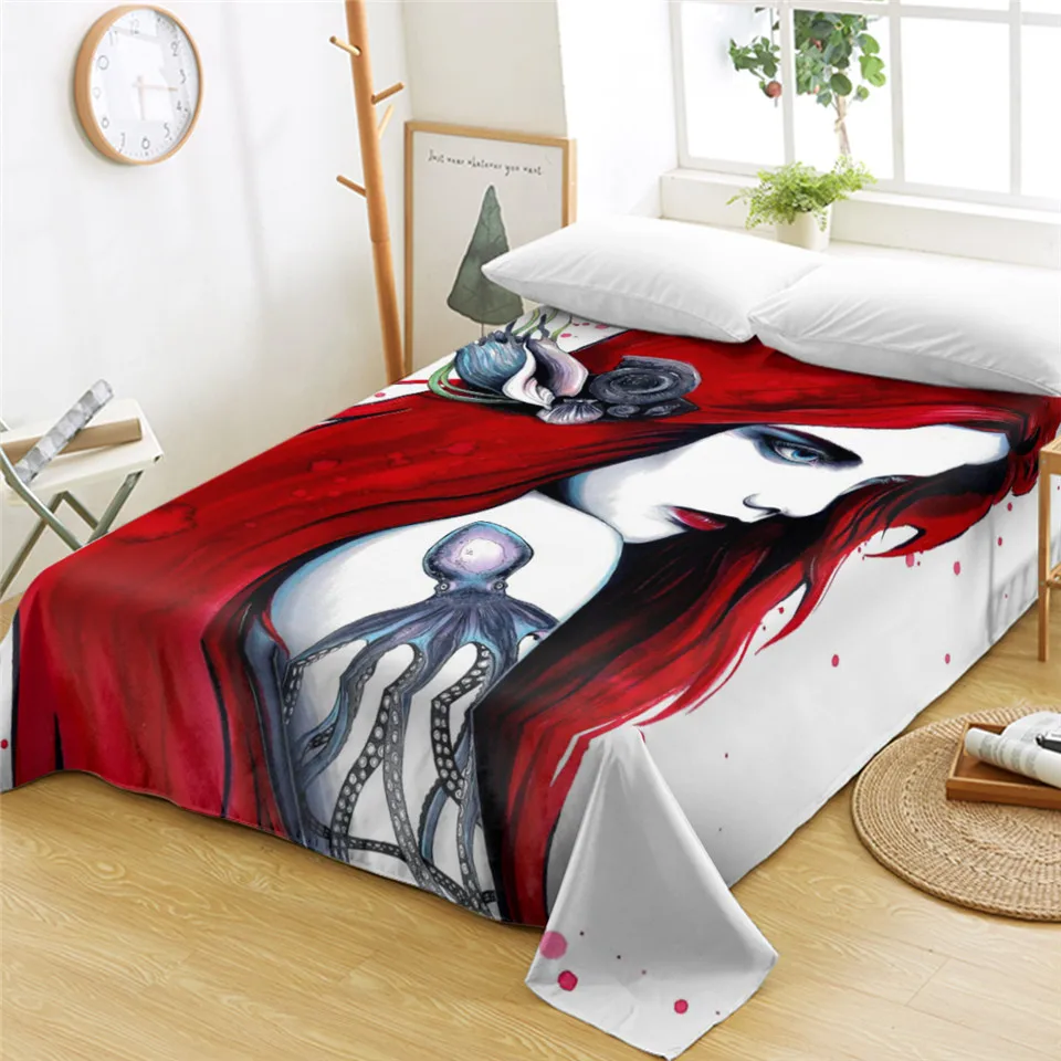 Постельное белье с холодным рисунком от компании Aztec коллекция для девочек