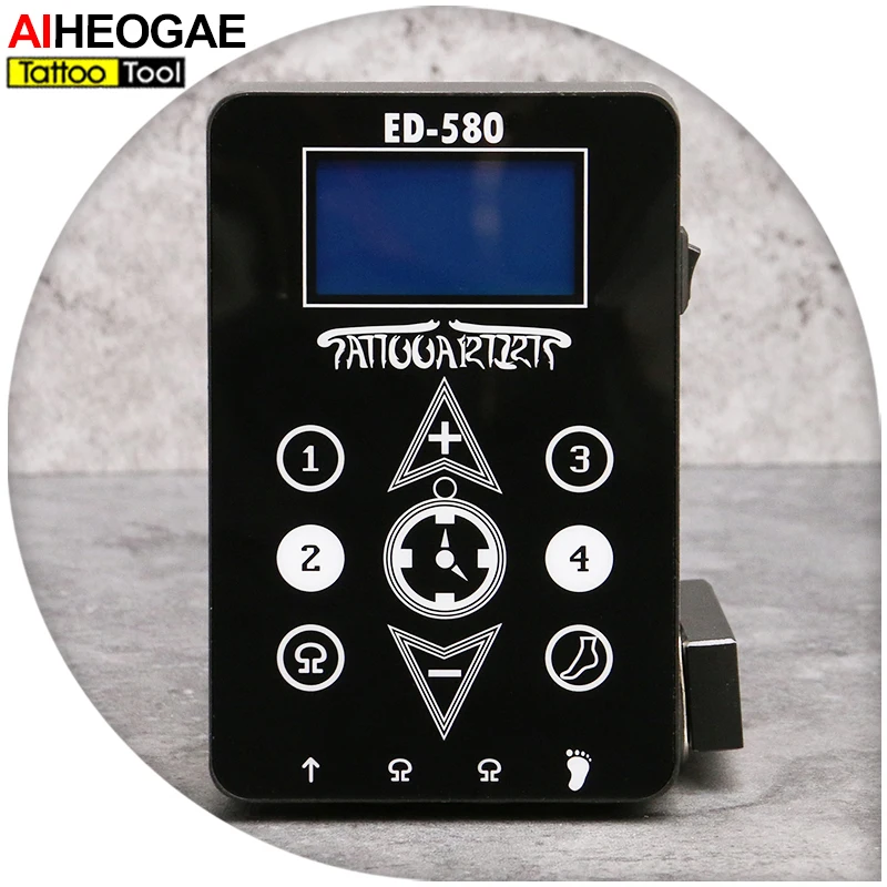 Digital LCD Tattoo Power Supply for Machine Kits New Arrive Professional TPS209 | Красота и здоровье