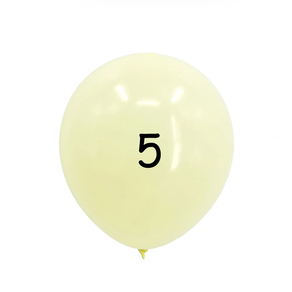 Macaron balloon 5 100 шт 10 дюймов конфеты Макаруны латексные шары, гелий воздушные шары для вечерние, свадьбы, дня рождения, детские игрушки, вечерние шары - Цвет: Macaron balloon 5