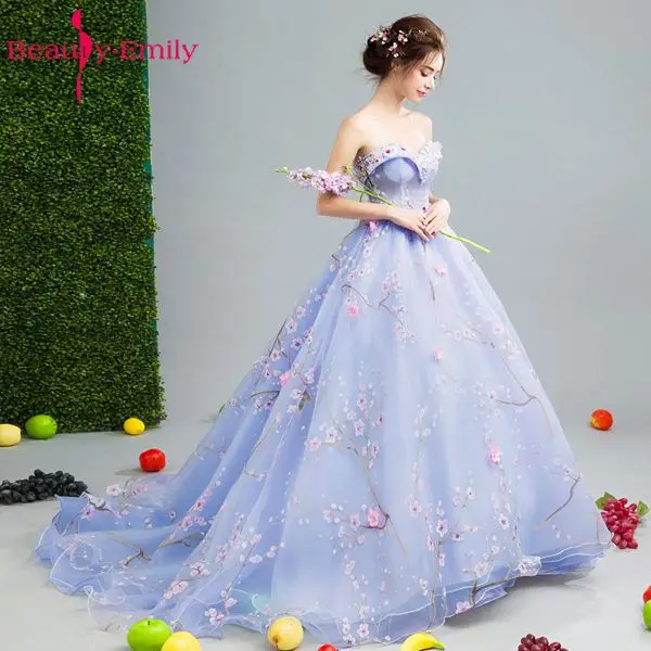 

Красивые голусветильник е Свадебные платья Эмили, новинка 2018, сексуальные женские свадебные платья, Роскошные красочные бусины для свадебн...