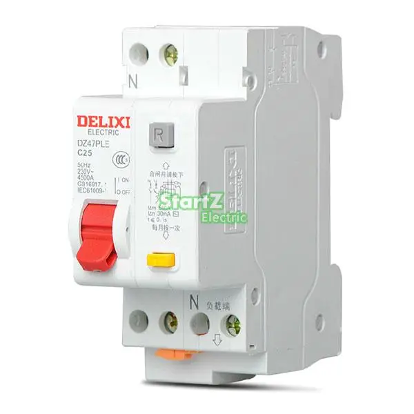 16A 1P + N DPNL RCBO автоматический выключатель DE47LE DELIXI|circuit breaker|rcbo breakercircuit breaker 1p 16a |