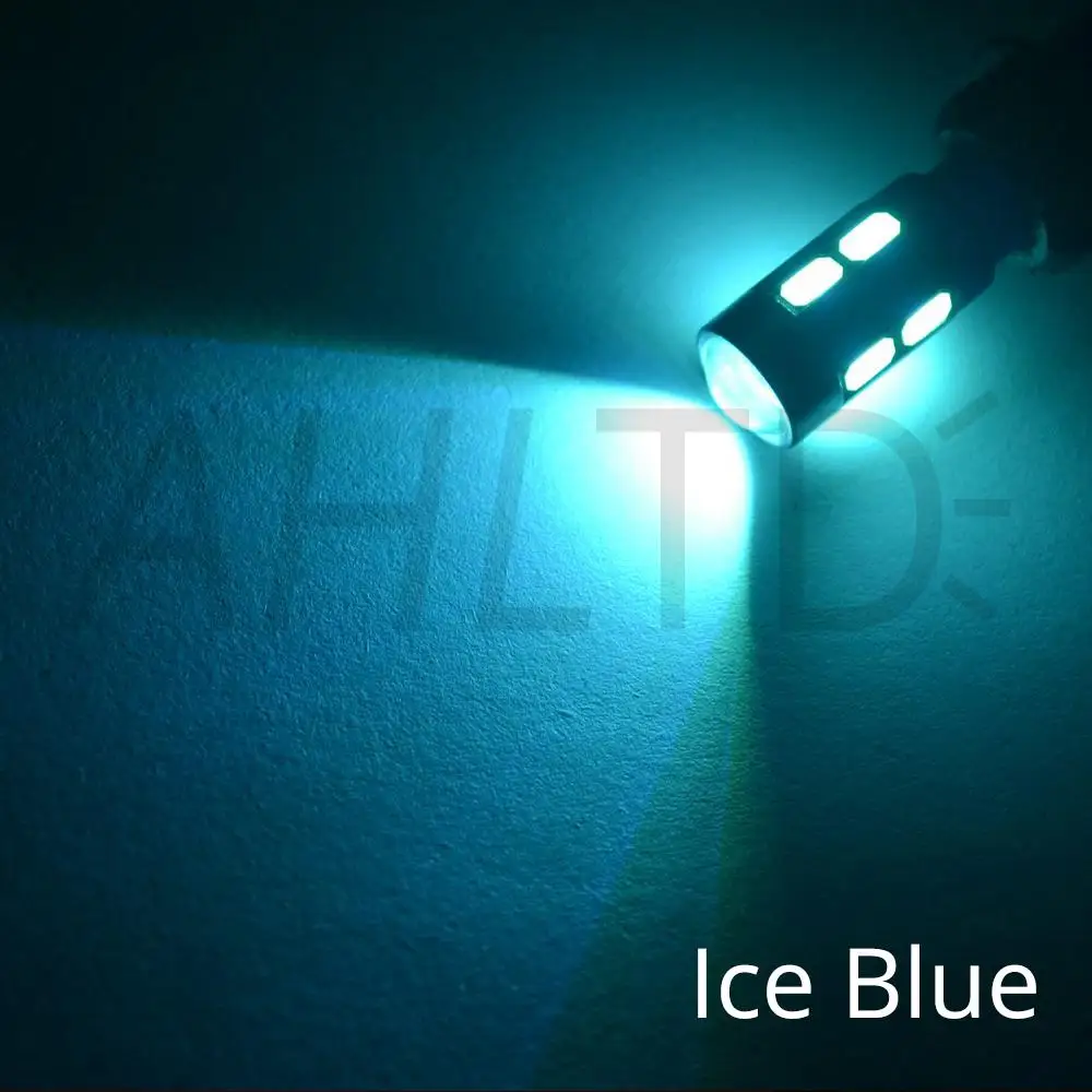 2X W5W T10 10SMD 5730 6000 К Авто купол дверная карта светильник s 194 на танкетке 12V автомобильный светодиодный проектор однотонные Поворотная сигнальная лампа габаритного светильник