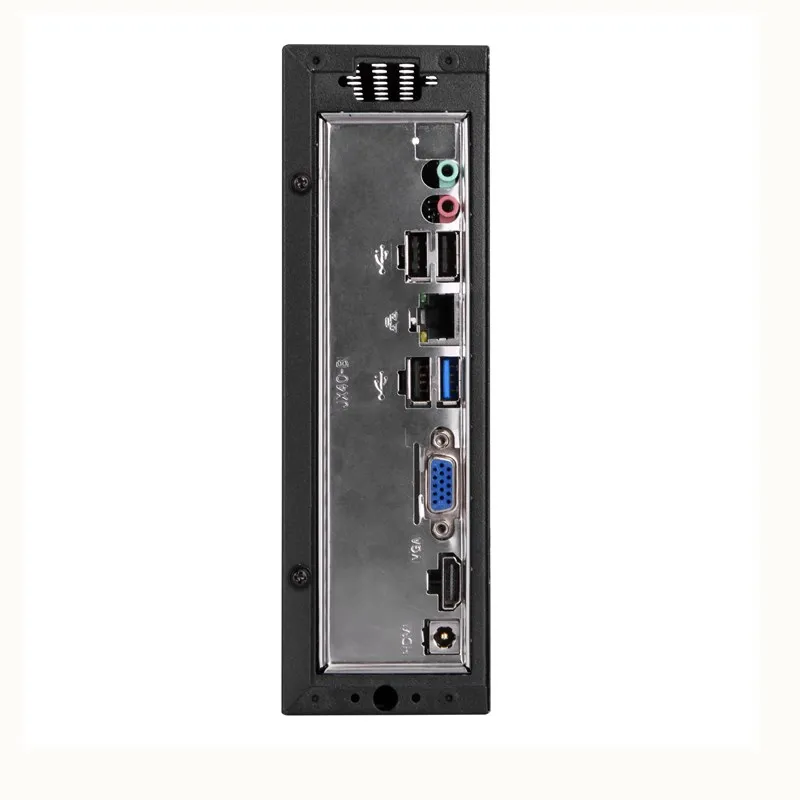 Горячая Распродажа DIY Mini itx HTPC Чехол черный стальной домашний кинотеатр