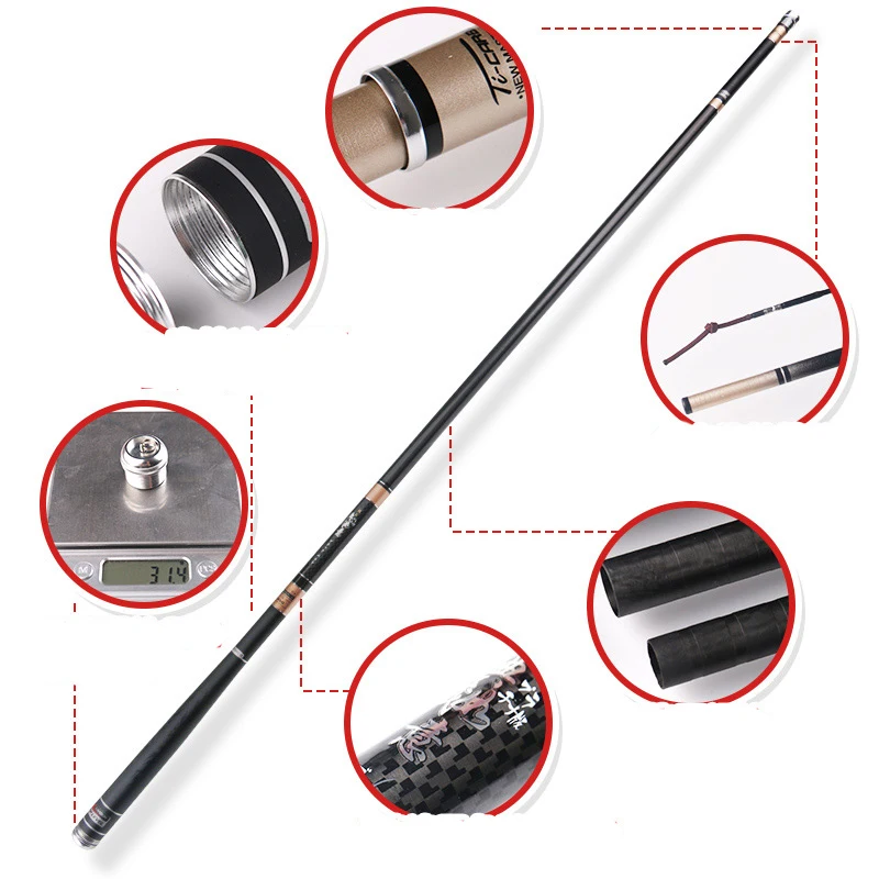 Телескопическая рыболовная удочка 2017/99%/3 6/4 5/5 4 м|telescopic fishing rod|fishing rodhollow rod |