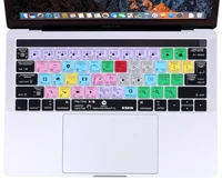 xskn for adobe after effects keyboard skin for macbook 13 15 a1706 a1707 2016 release touch id software hotkey silicone cover