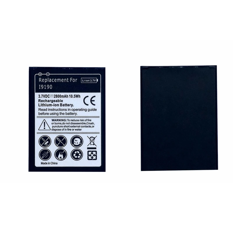 Аккумуляторная батарея B500BE для Samsung Galaxy S4 mini S 4 SIV i9195 i9190 I9192 контакта без