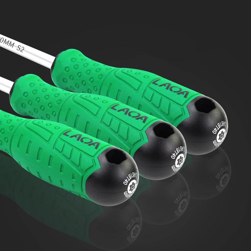 Магнитная отвертка LAOA S2 из легированной стали Torx T8/T10/T15/T20/T25/T30/T40 | Инструменты