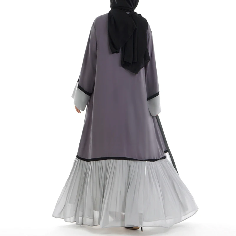 Женский кардиган Abaya длинное мусульманское платье кимоно туника|Мусульманская