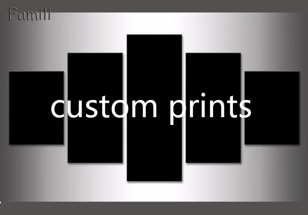 5 панельные настенные художественные принты на заказ Картина холсте картины