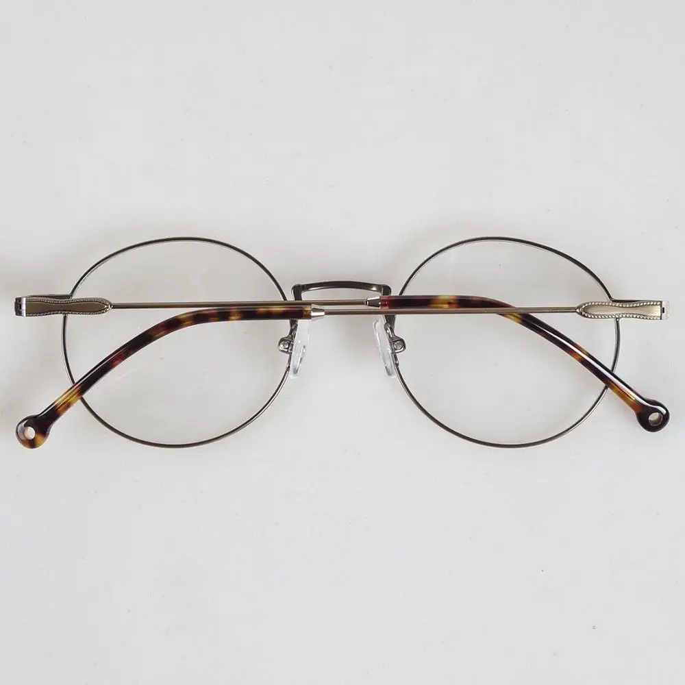 Круглый для работы за компьютером в ретро стиле очки чтения или антибликовым