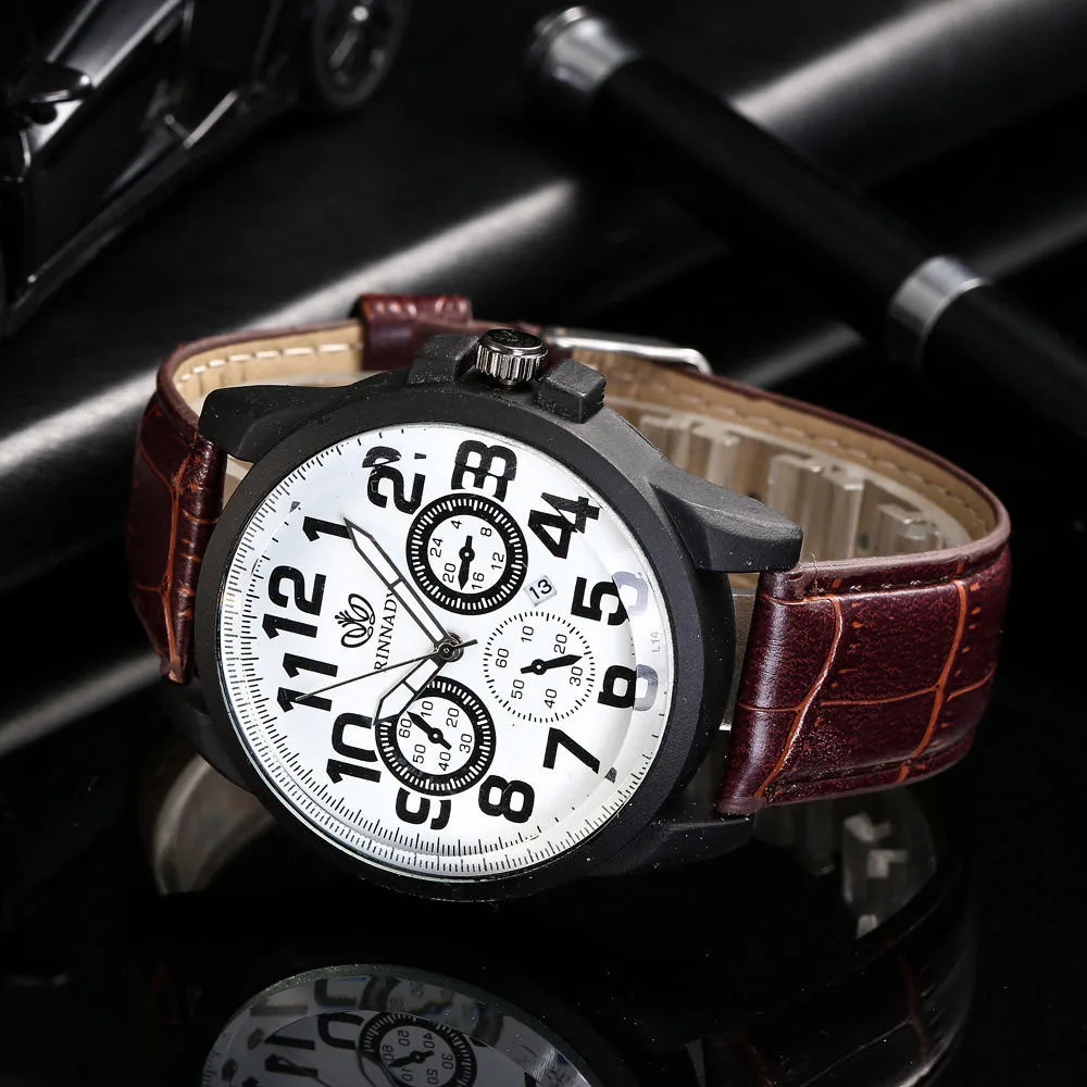 Часы мужской роскошный бренд часов Аналоговые мужские военные часы Reloj Hombre Whatch