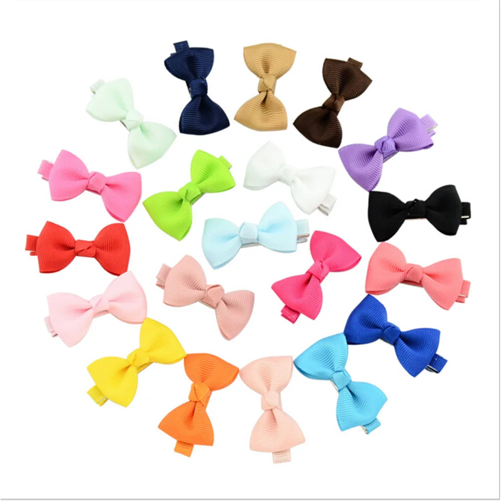 

2019 NEW 20Pcs /lot Baby Flower Bows headband hairband Hairpin hair Clip Kids Child Girls Accessories Wholesale